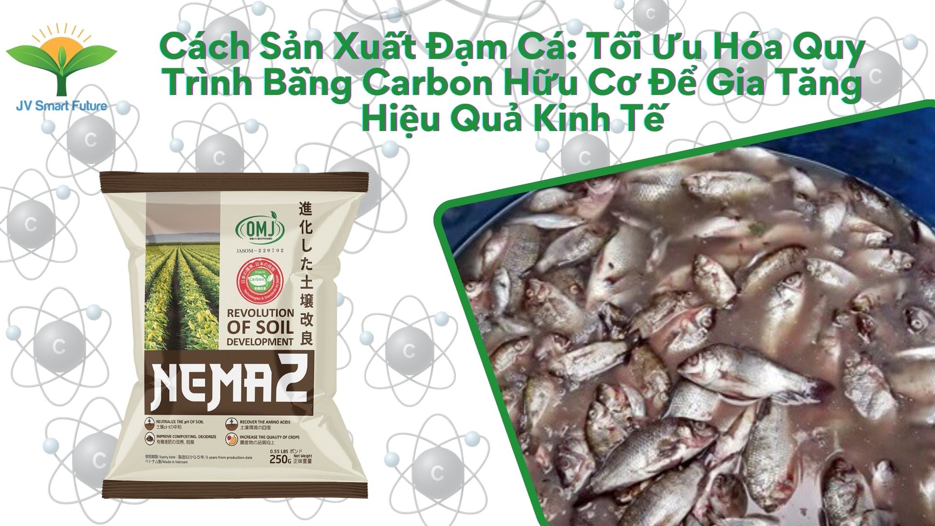 Organic Carbon NEMA2 ứng dụng cho sản xuất đạm cá