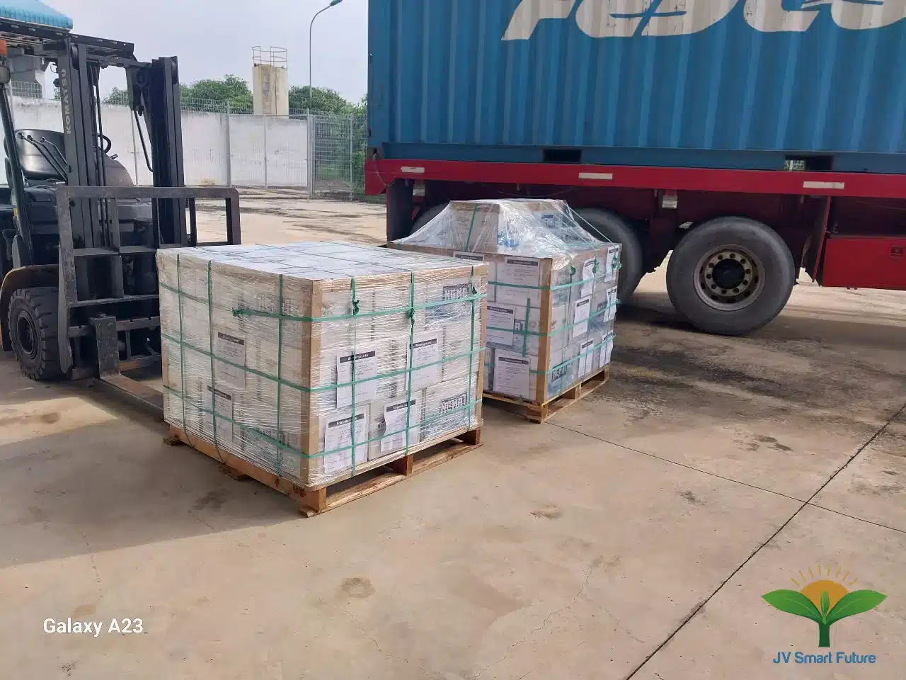 A Comprehensive Solution for Dairy Farm Environmental Management: The Landmark Partnership Between JVSF and Fraser & Neave (F&N) 8 NEMA1 product carefully packaged for F&N