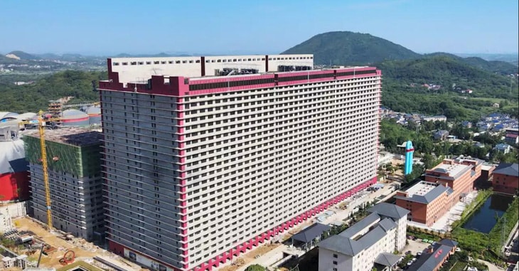 Mô hình nuôi heo cao tầng- 26 tầng